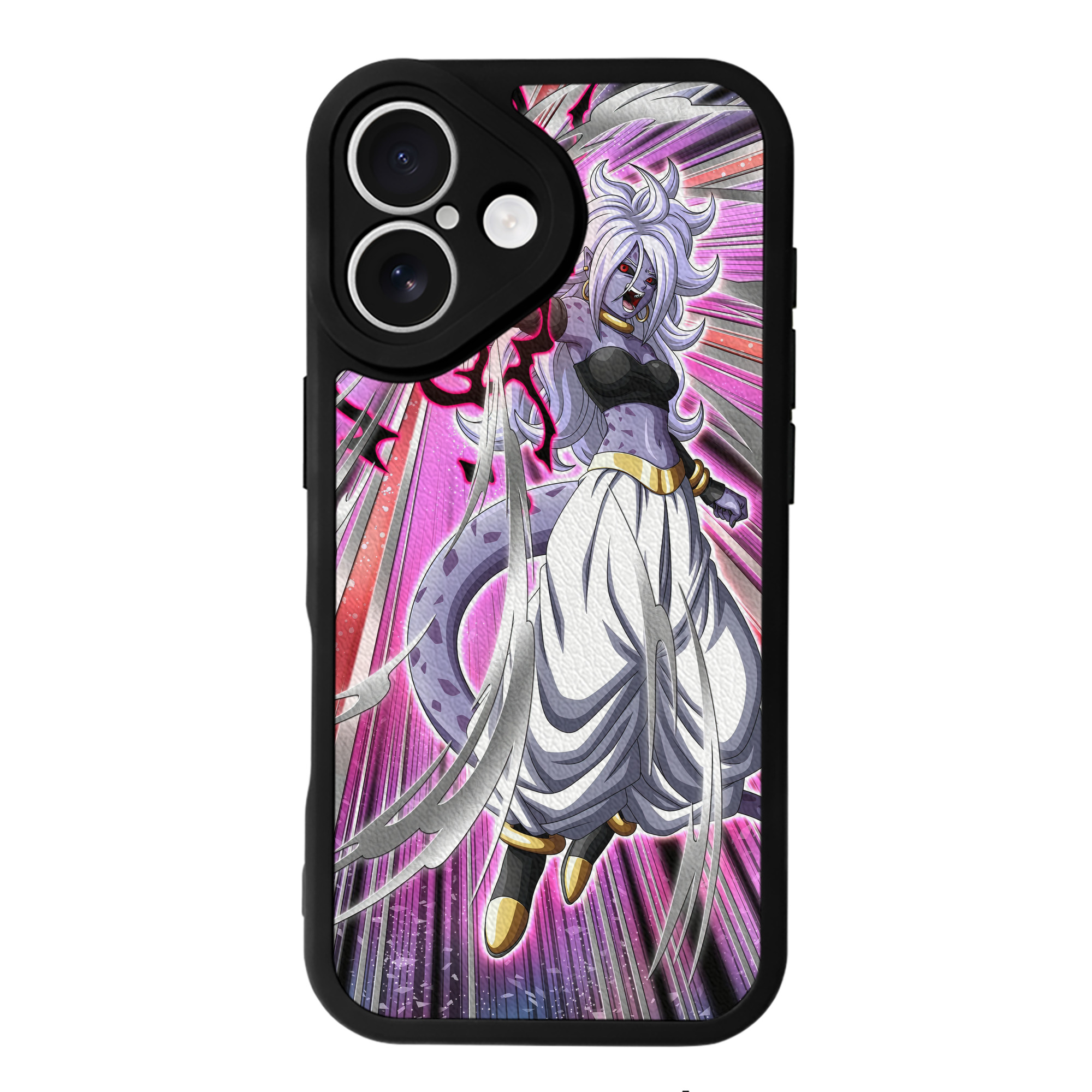 （画像用） ドラゴンボール DRAGON BALL 【iPhone 16シリーズ対応】シリコンスマホケース（レザー調） 材質：シリコン